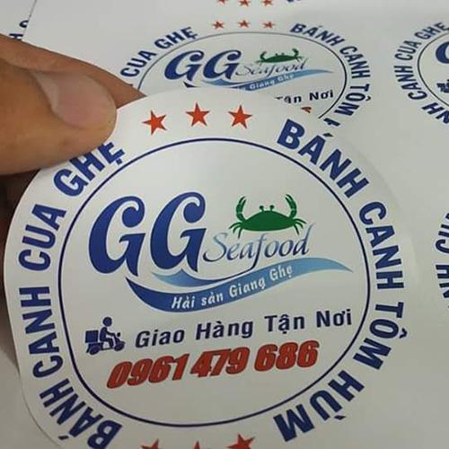 Tem nhãn bánh canh ghẹ Tem nhãn bánh canh ghẹ