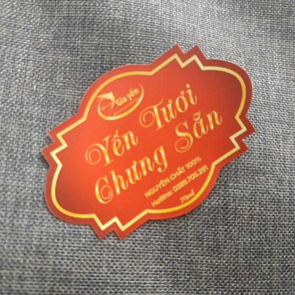 Tem nhãn yến sào Tem nhãn yến sào